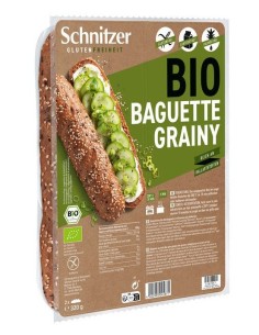 Pan Baguette Semillas Grainy 320Gr Bio Sg Schnitzer 2