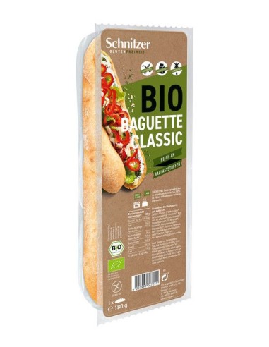 Pan Baguette Clásico Sin Gluten Bio