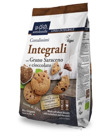 Galletas Integrales de Trigo Sarraceno con Chips Chocolate