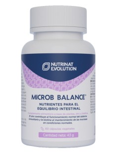 Microb Balance Novedad 60 VCAPS de Nutrinat Evolution 2