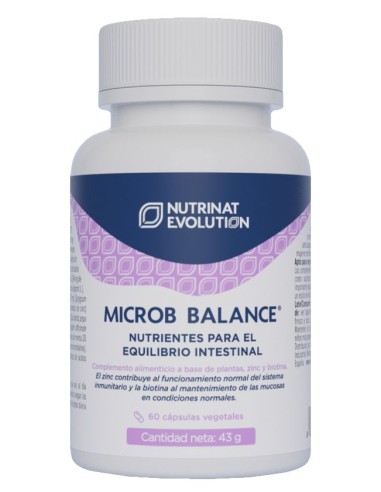 Microb Balance Novedad 60 VCAPS de Nutrinat Evolution