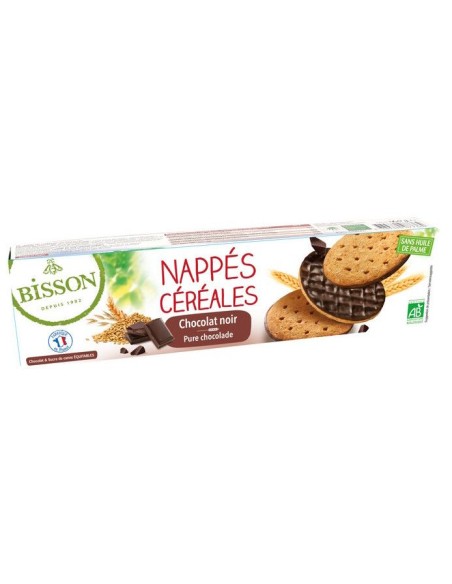 Galletas Nappés de Chocolate Negro