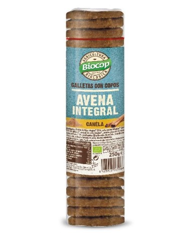 Galletas con Copos de Avena y Canela