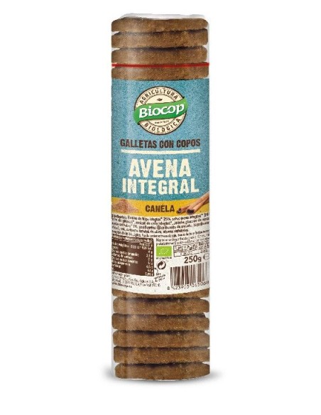 Galletas con Copos de Avena y Canela