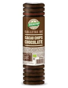 Galletas De Cacao Con Chips De Chocolate 250Gr Bio Biocop 2