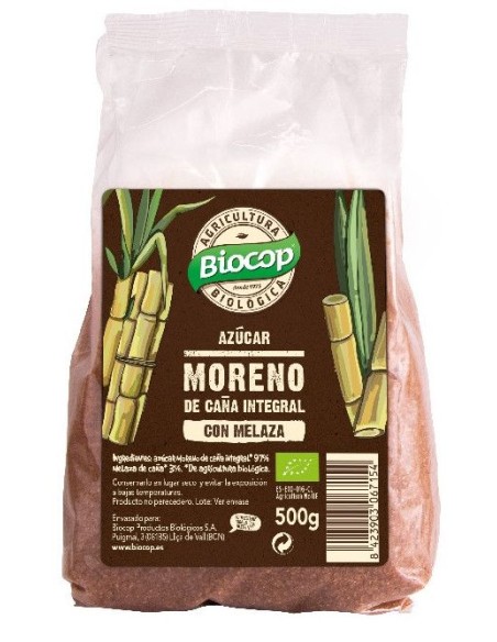 Azúcar Moreno de Caña Integral con Melaza