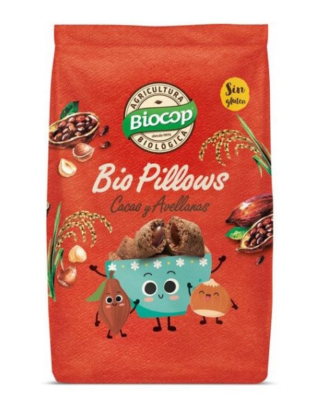 Biopillows de Cacao y Avellanas Sin gluten