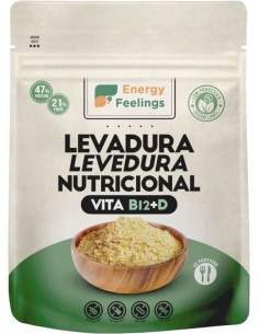Levadura Nutricional Vita B12+D Copos 130 Gr de Energy Feelings 2