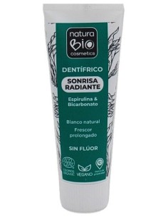 Dentifrico Sonrisa Radiante Espirulina-Bicarbonato 75 Ml de Naturabio Cosmetics 2