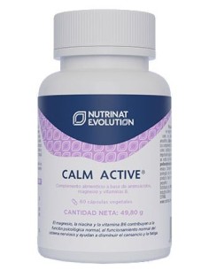 Calm Active Novedad  60 VCAPS de Nutrinat Evolution 2