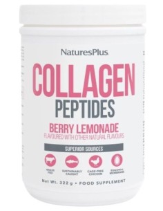 Collagen Peptides Berry Lemonade 322 G de Natures Plus 2