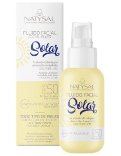 Solar Spf50  Facial  Resistente Agua 50 Ml de Natysal 2