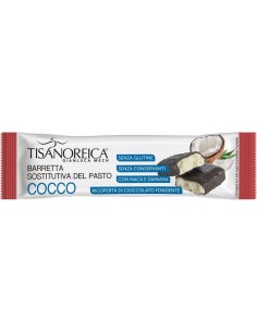 Barrita sustitutiva de chocolate negro con sabor a coco 60 g 2