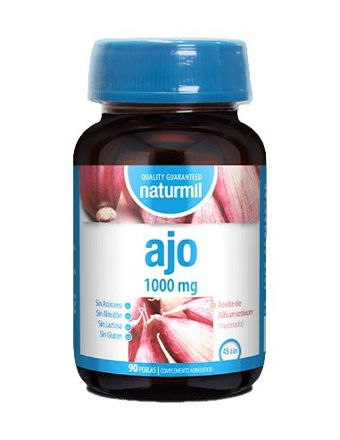 Ajo 1000 Mg Perlas 90 Capsulas De Dietmed