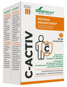 C-Activ 40 Comprimidos de Soria Natural 2