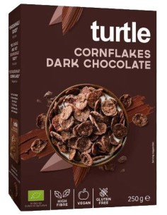 Cornflakes Dark Chocolate GF (Copos de maíz con chocolate negro) 250g de Turtle 2