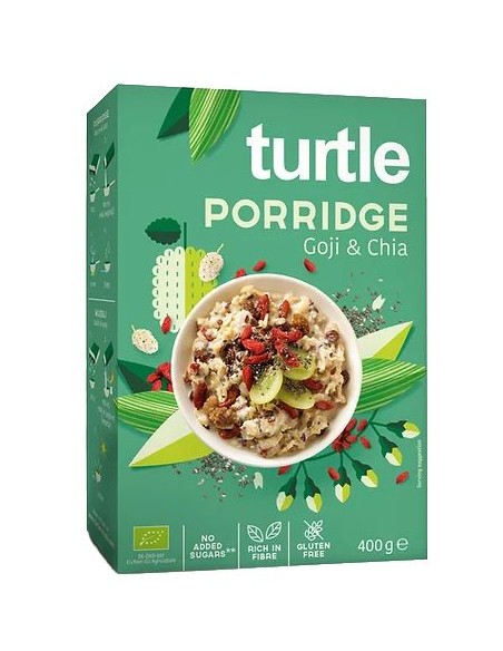 Porridge de Avena y Muesli con Goji y Chia