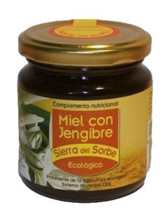 Miel Ecologica Con Jengibre 250Gr Bio de Sierra Del Sorbe 2