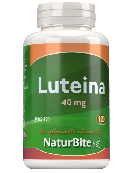 Luteina40mg, 120 Caps. de NaturBite