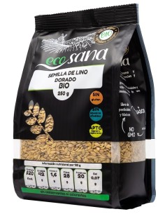 Semilla Lino Dorado Bio 250G Ecosana 2