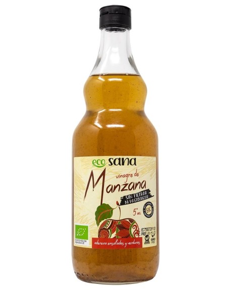 Vinagre Manzana Sin Filtrar Bio 75Cl Ecosana