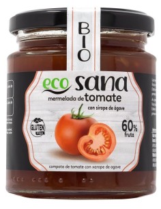 Mermelada Extra Tomate S/Azucar Con Agabe Sirope Bio 260G Ec 2