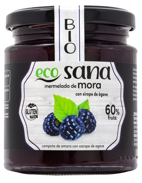 Mermelada de Mora con Sirope de Ágave Bio