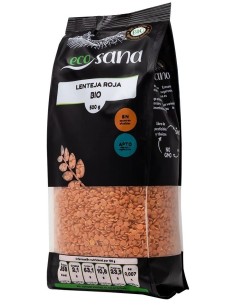 Lenteja Roja Coral Bio 500G Ecosana 2