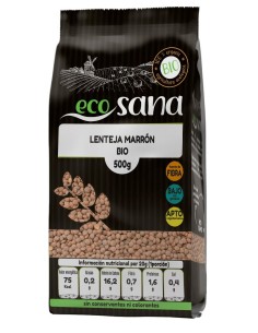 Lenteja Marron Bio 500G Ecosana 2