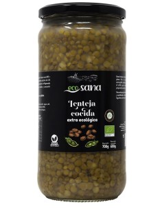 Lenteja Cocida Extra Bio 700-600G Ecosana 2