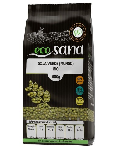 Soja Verde (Mungo) Bio 500G Ecosana