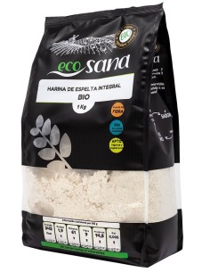 Harina de Espelta Integral Bio 1kg de Ecosana 2