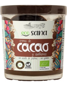 Crema Cacao Avellanas Bio 200G Ecosana 2