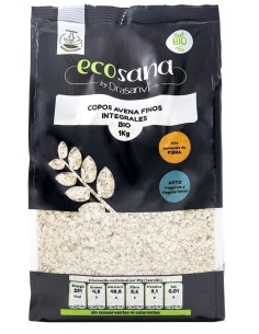 Copos Avena Fino Integral Bio 1 Kg Ecosana 2
