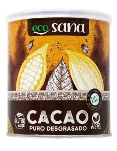 Cacao Puro Desgrasado Bio 275G Ecosana 2