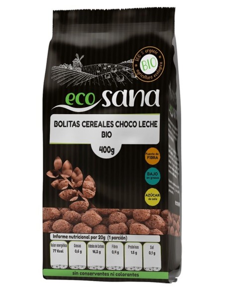 Bolitas de Cereales Choco Leche Bio