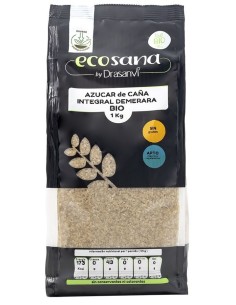 Azucar Caña Integral Demerara Bio 1Kg Ecosana 2