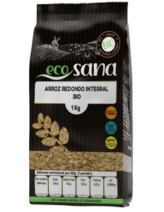Arroz Redondo Integral Bio 1Kg Ecosana 2