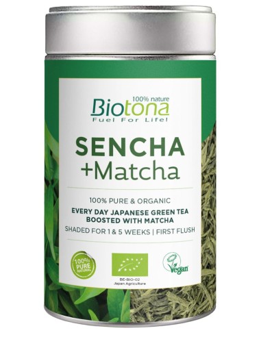 Sencha+Matcha Te Verde 70Gr. Bio Vegan de Biotona