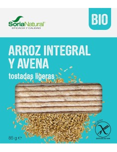 Tostadas Arroz Integral Y Avena de Alecosor Soria Natural 2
