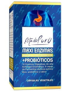 Maxi Enzimas con Probióticos 80 Vcaps - Salud Digestiva Tongil 2