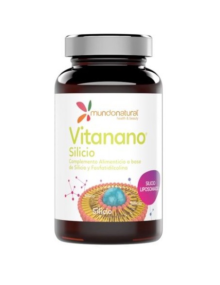 Vitanano Silicio Liposomado 30Cap. de Mundonatural