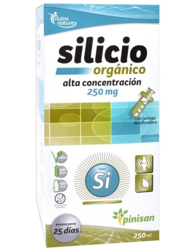 Silicio Organico 250Mg 250Ml. de Pinisan