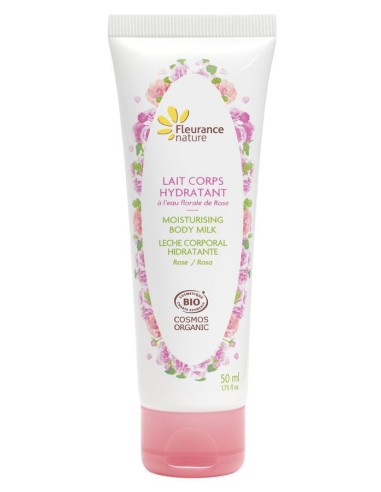 Leche Corporal Hidratante con Rosa