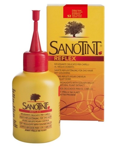 Tinte Vegetal Reflex 52 Castaño Oscuro