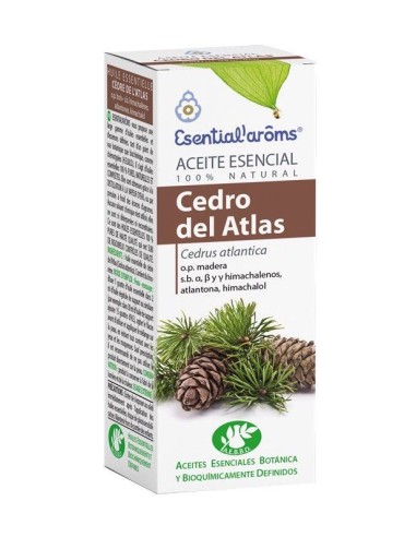 Óleo Essencial de Cedro Atlas 10 Ml por Esential Aroms