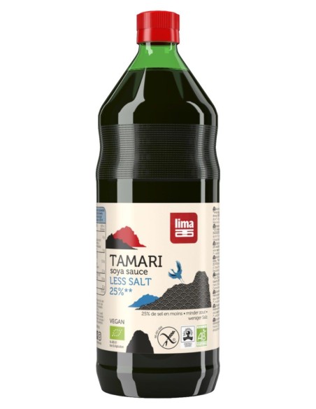 Tamari: Salsa de Soja 25% Menos de Sal