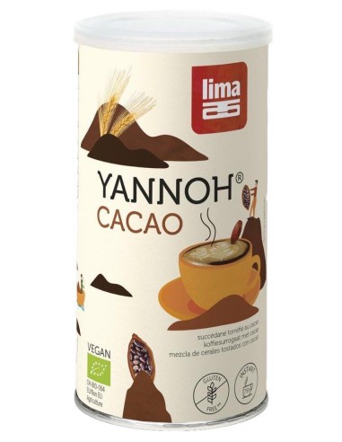 Yannoh Instantaneo Chocolate 175G Bio de Lima