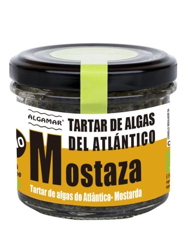 Tartar de Algas del Atlántico con Mostaza