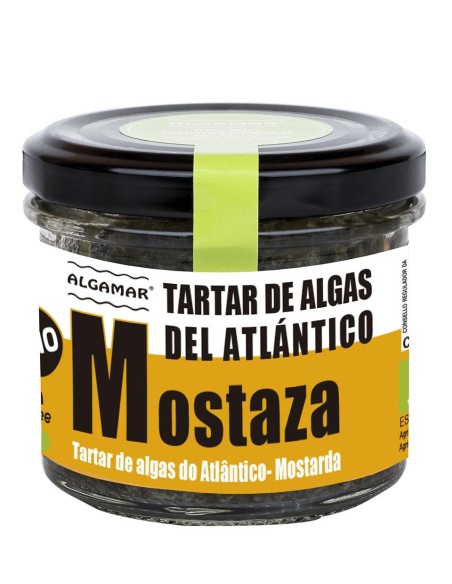 Tartar de Algas del Atlántico con Mostaza